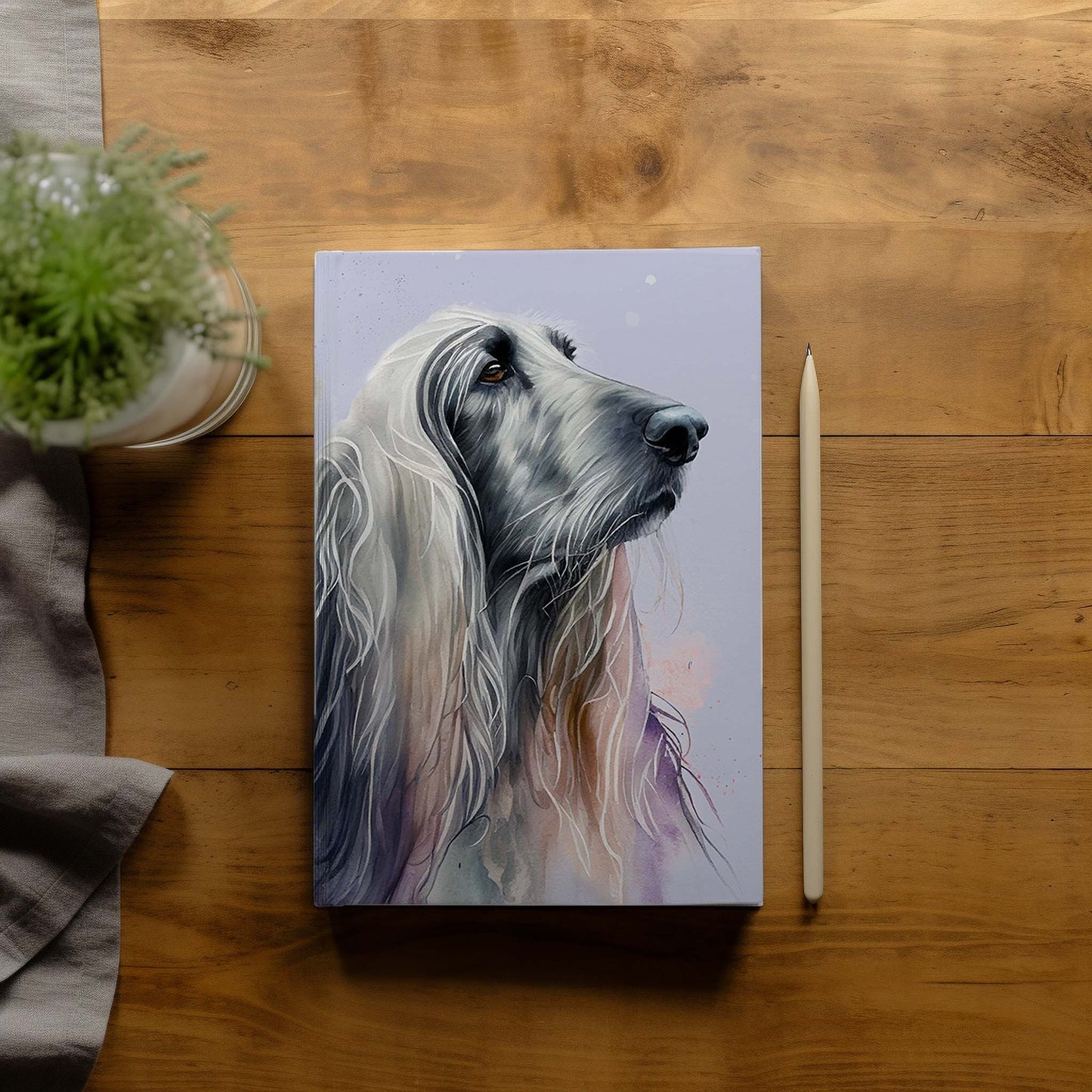 Afghan Hound Hardback Journal