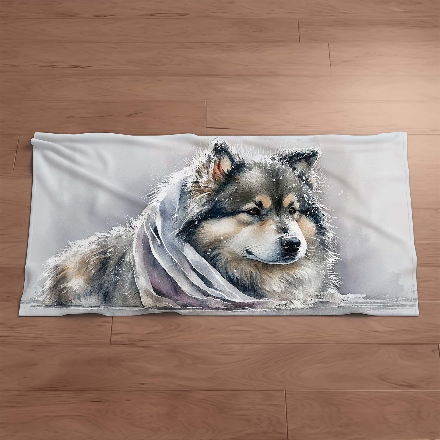 Alaskan Malamute Towel