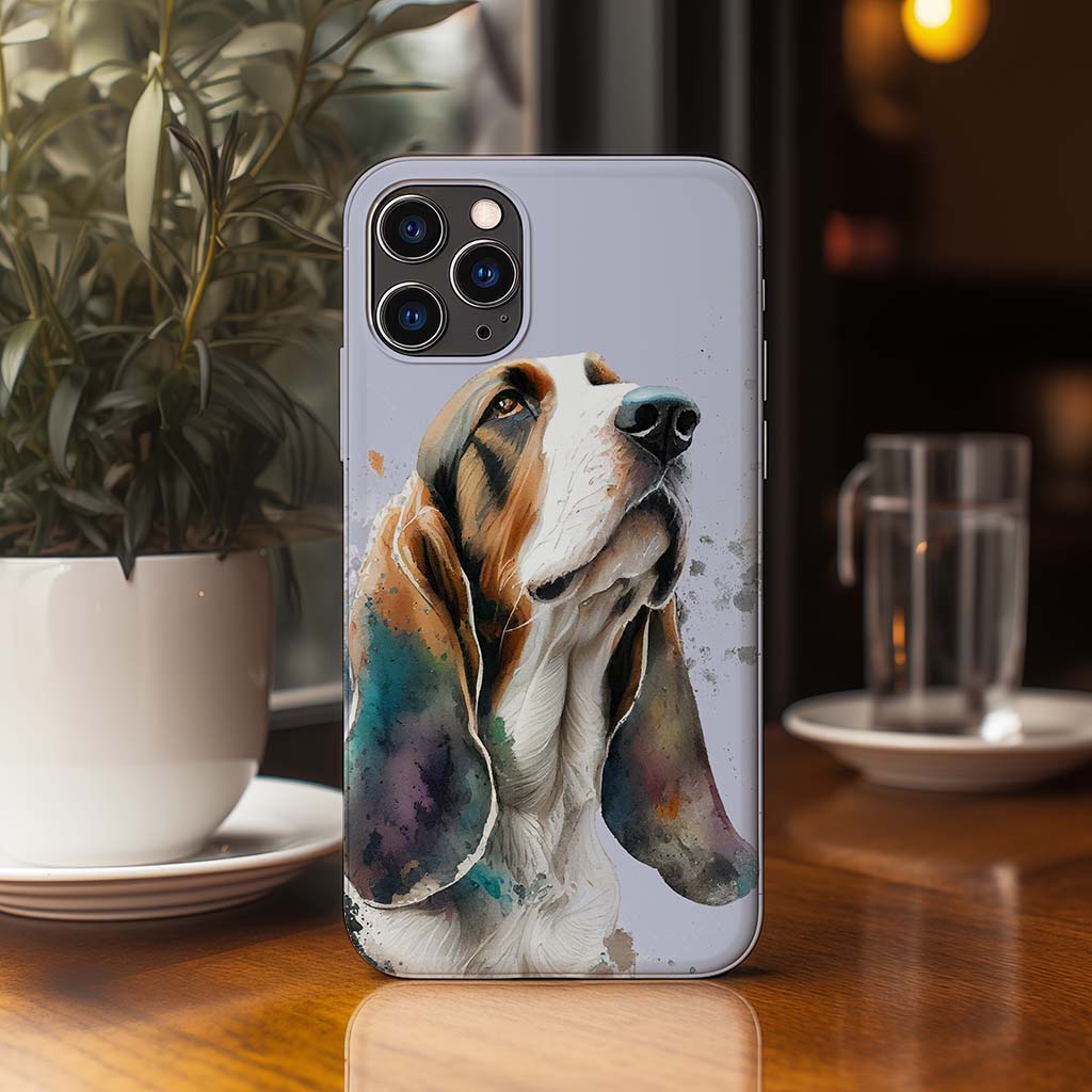 Basset Hound Snap Phone Case