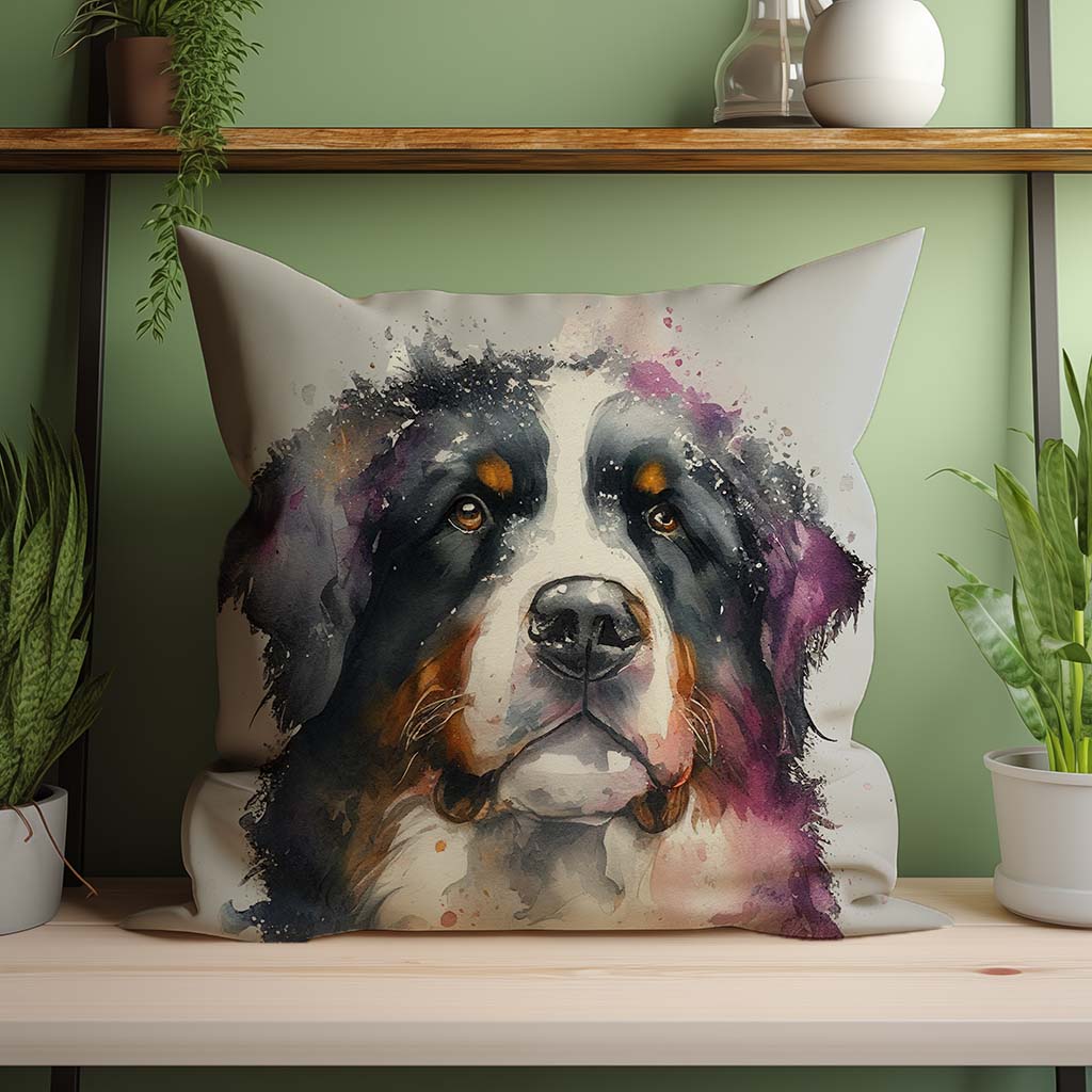 Bernese Mountain Dog Cushion