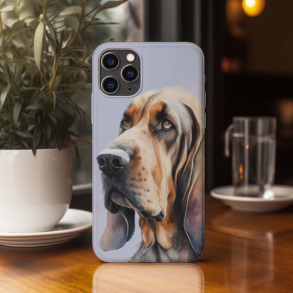 Bloodhound Snap Phone Case Mouser And Mutt