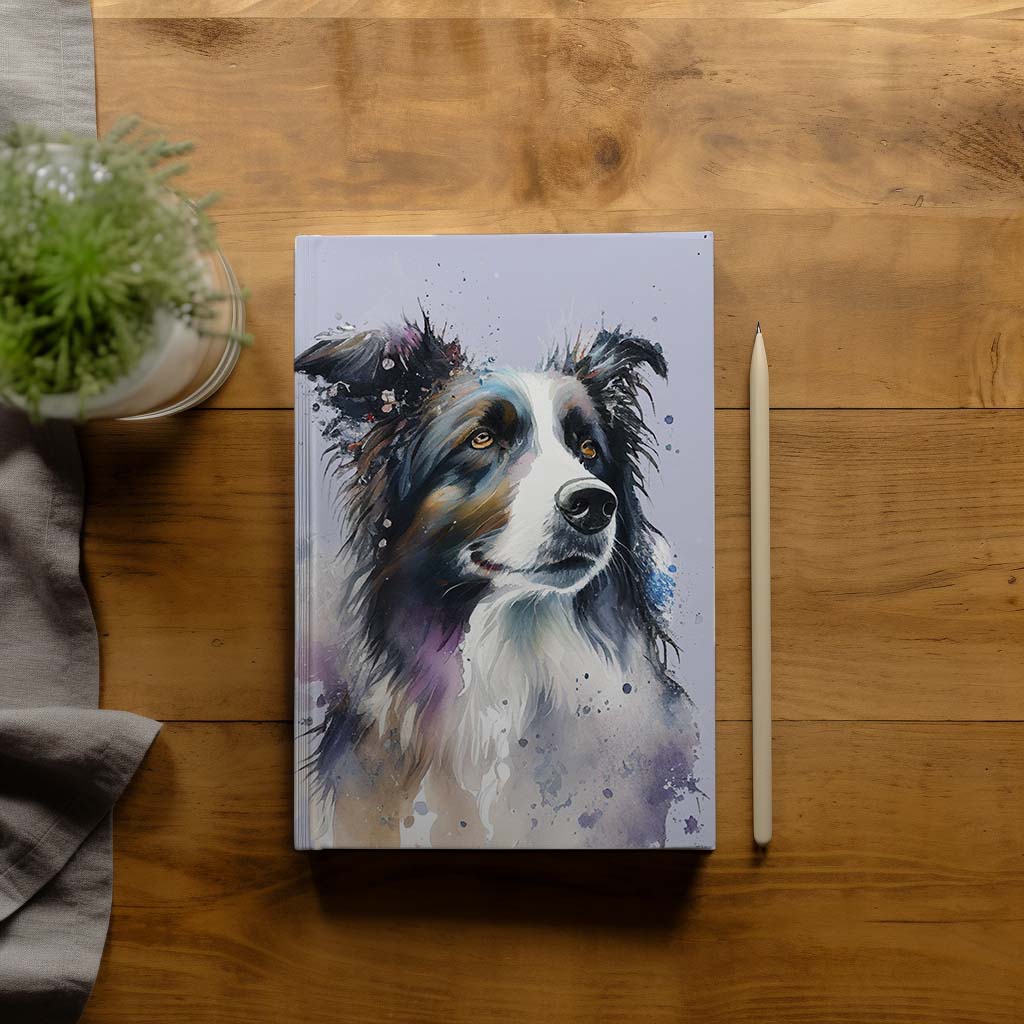 Boarder Collie Hardback Journal