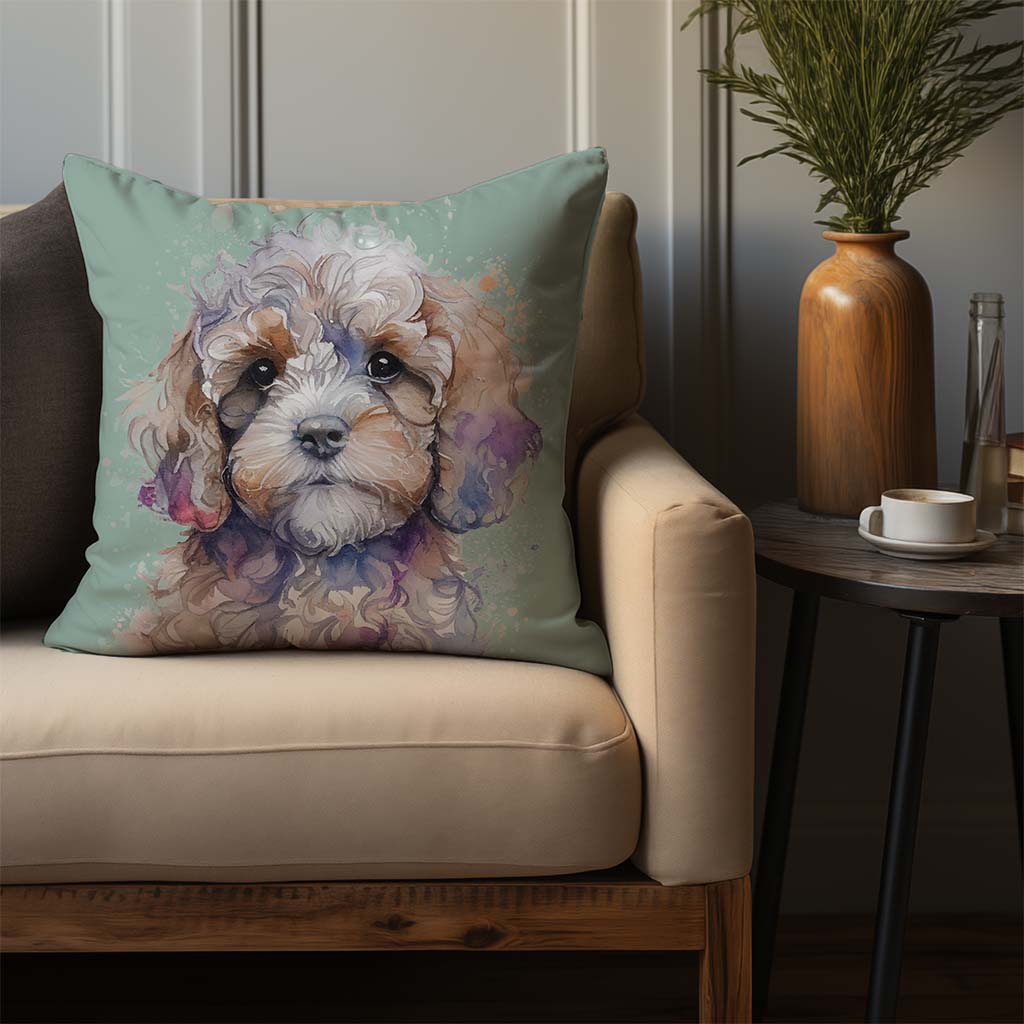 Cavapoochon Cushion