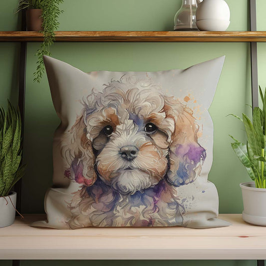 Cavapoochon Cushion