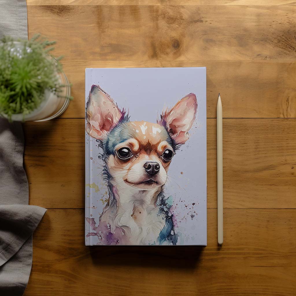 Chihuahua Hardback Journal