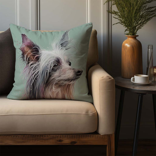 Chinese Crested Cushion