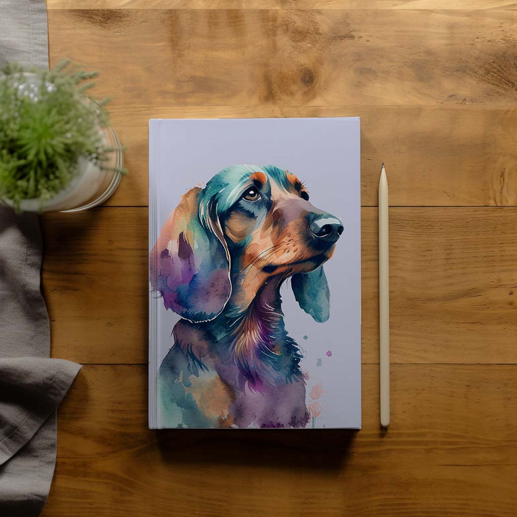 Dachshund Hardback Journal