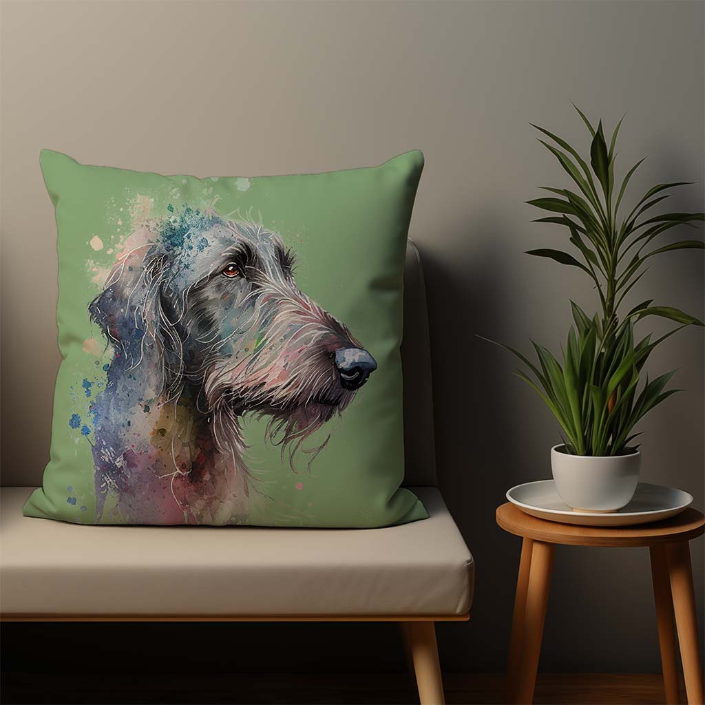 Deerhound Cushion