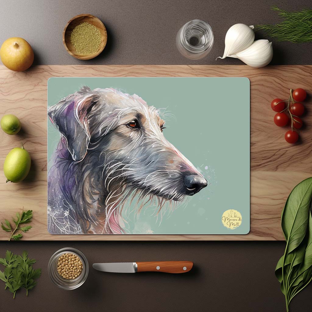 Deerhound Glass Chopping Board