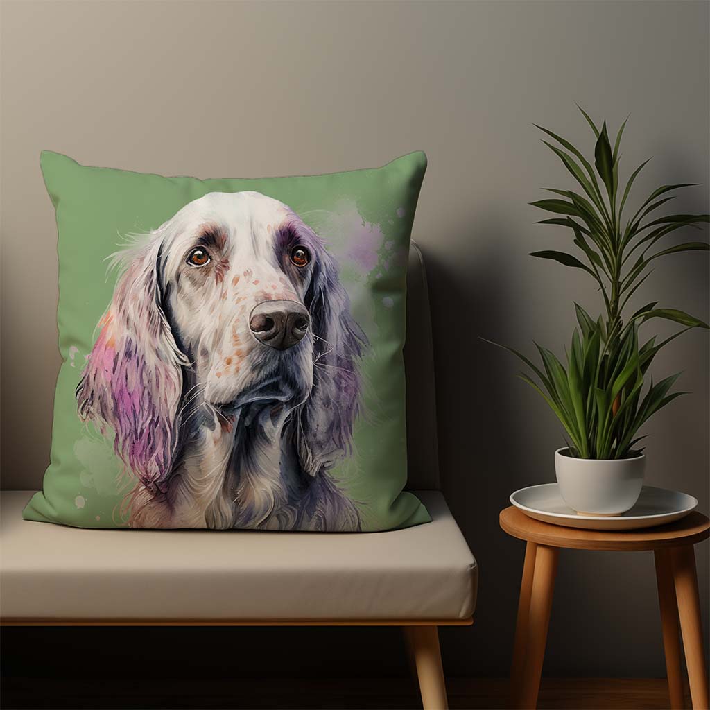 English Setter Cushion