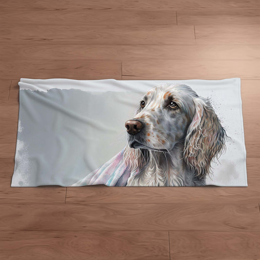 English Setter Towel