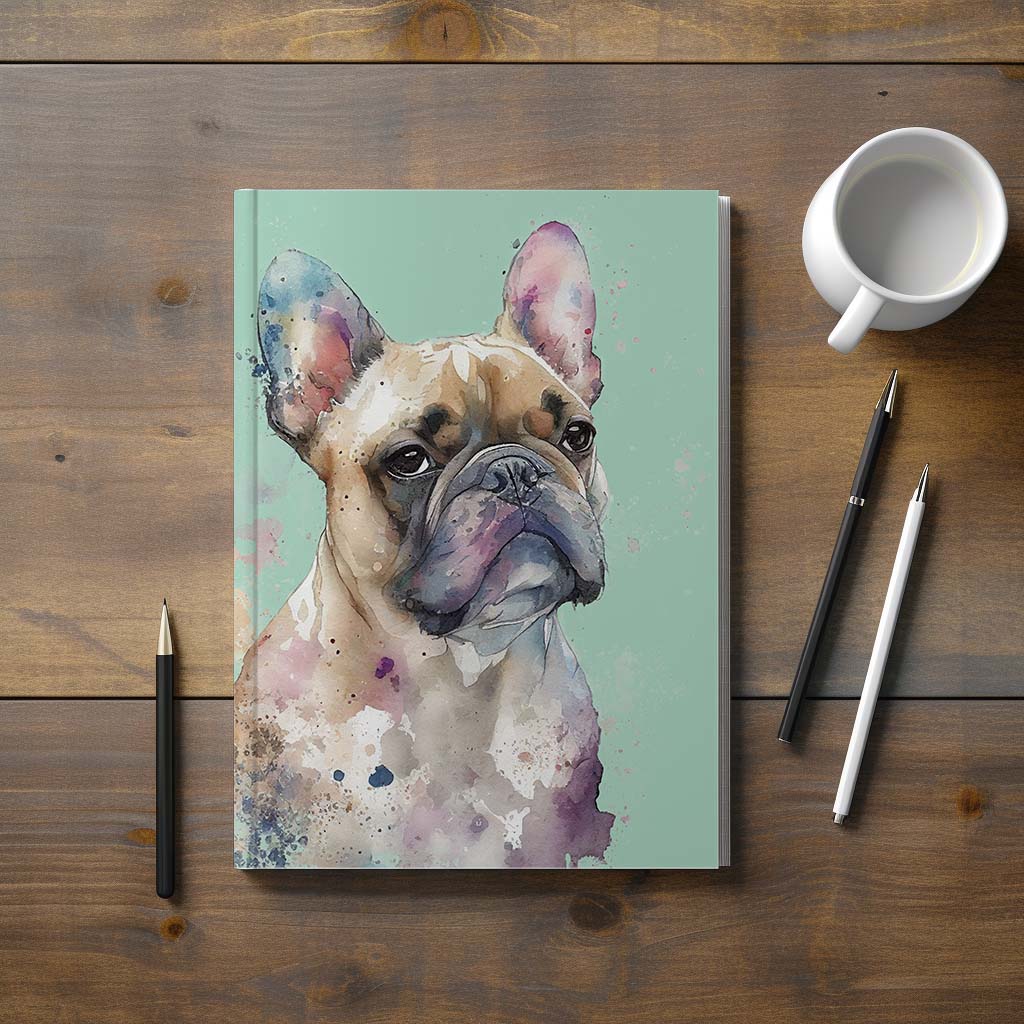 French Bulldog Hardback Journal