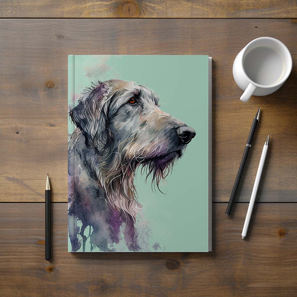 Irish Wolfhound Hardback Journal