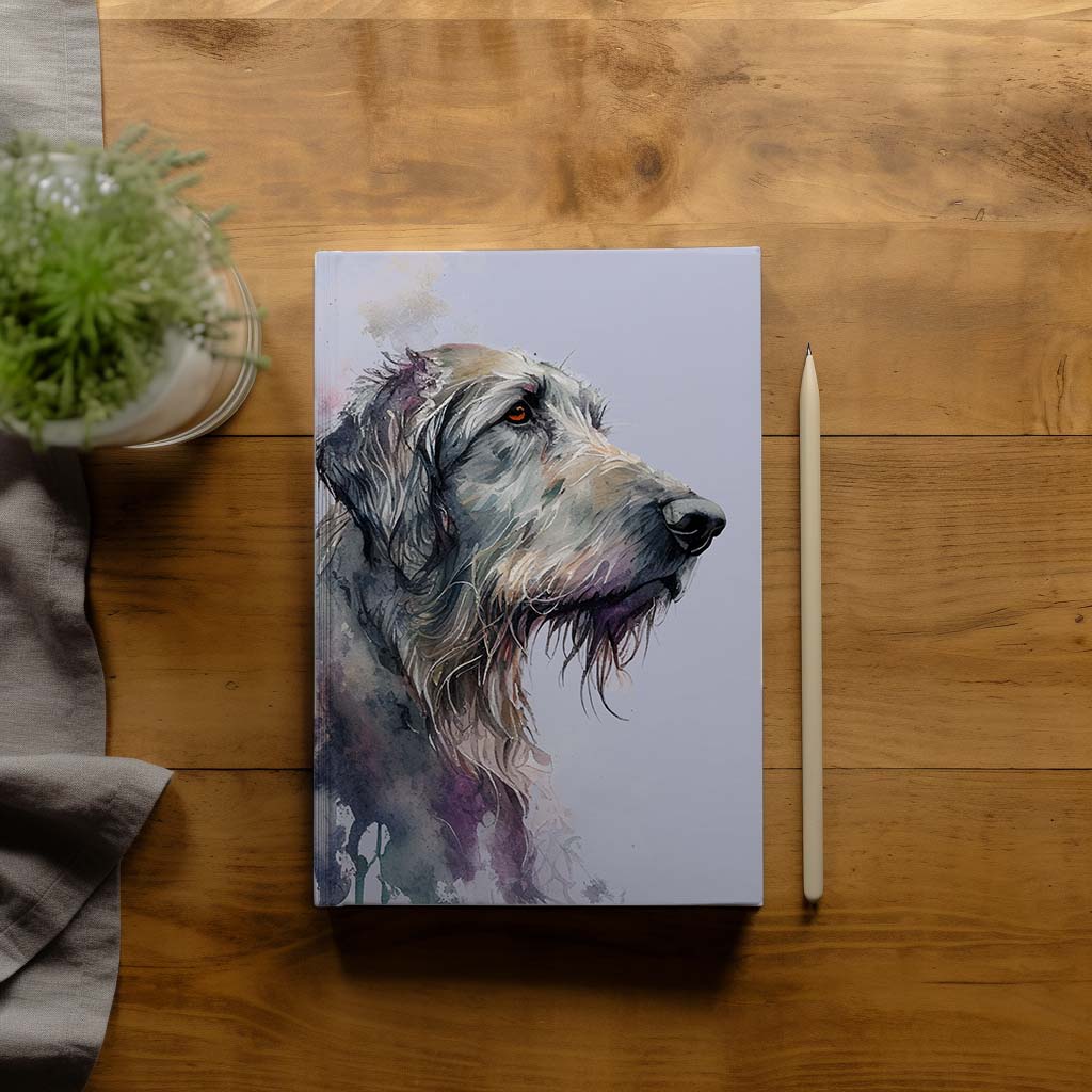 Irish Wolfhound Hardback Journal