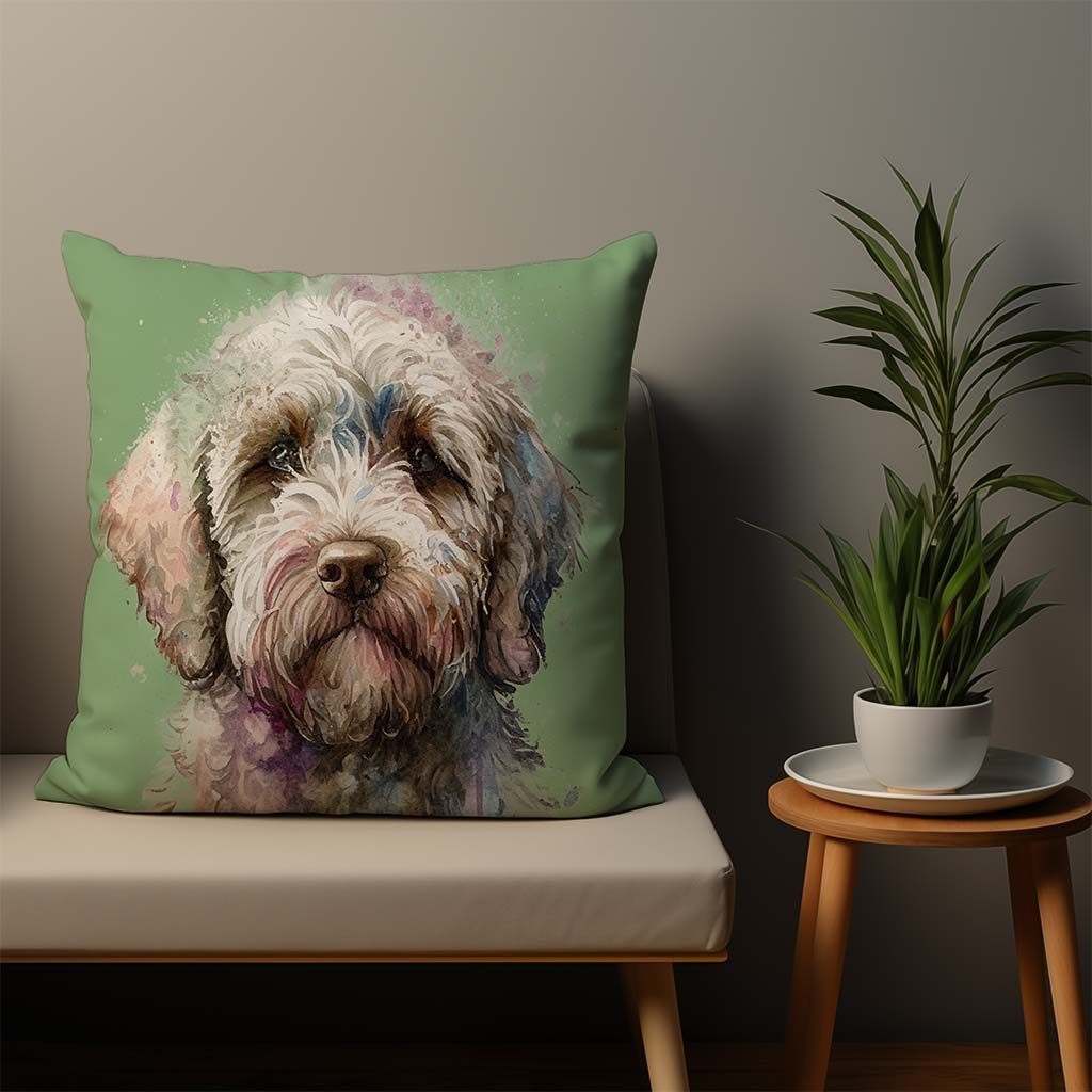 Labradoodle Cushion