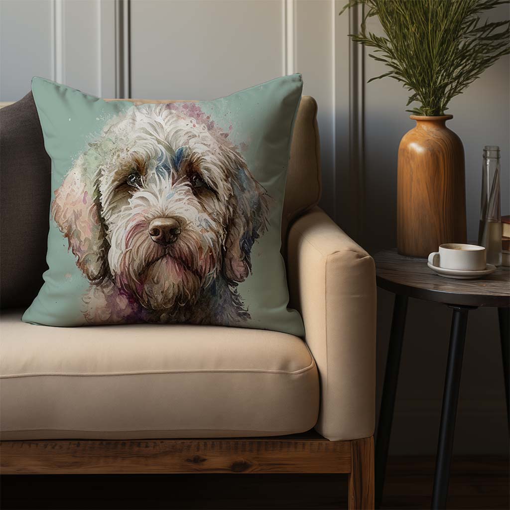 Labradoodle Cushion