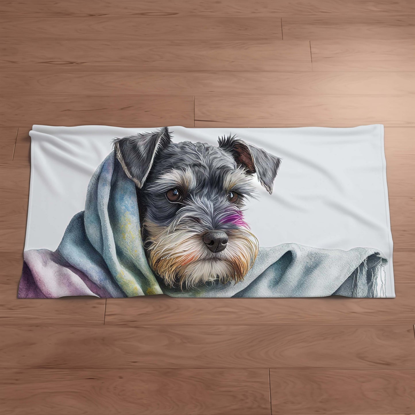 Miniature Schnauzer Towel