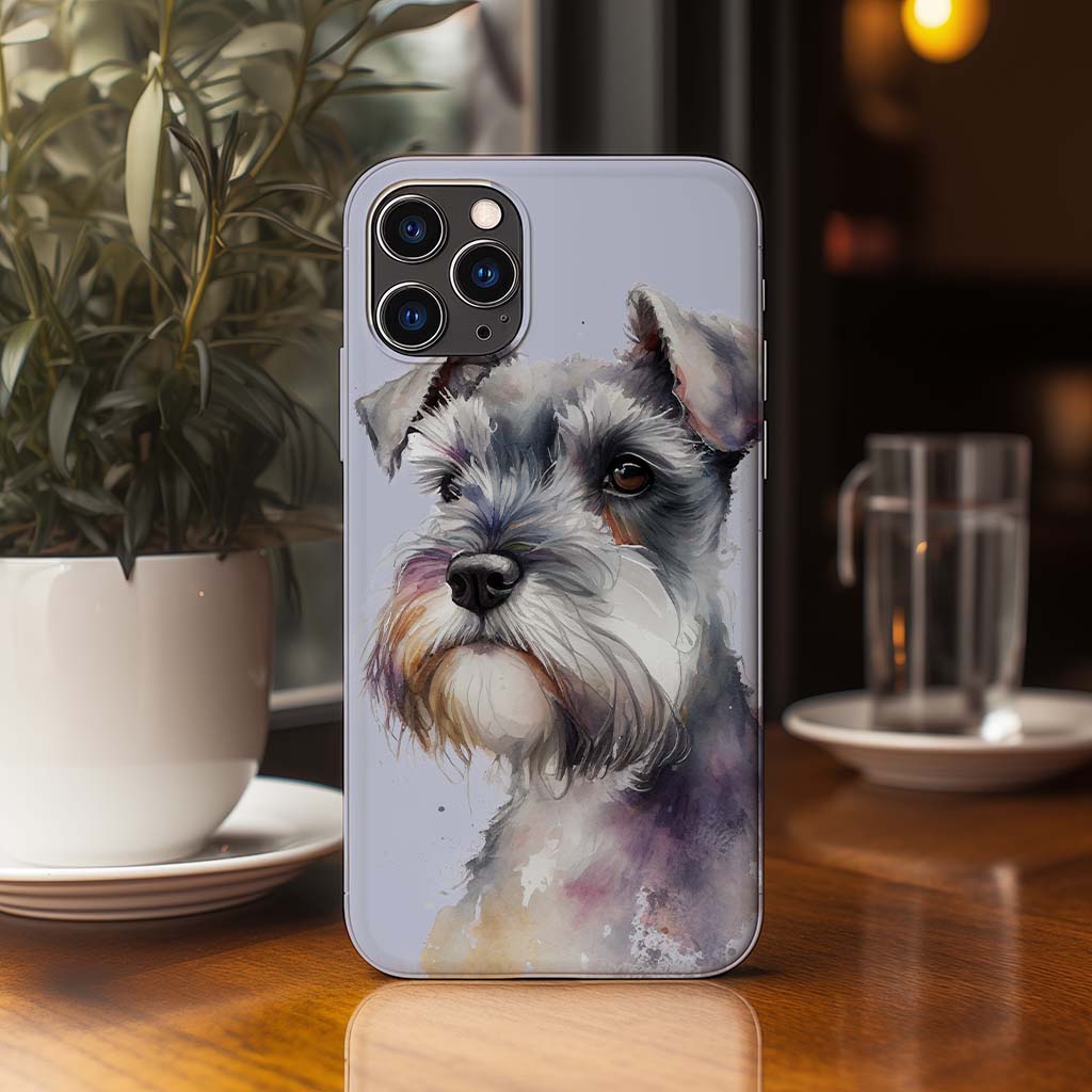 Miniature Schnauzer Snap Phone Case