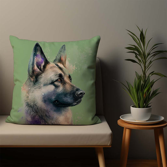 Norwegian Elkhound Cushion