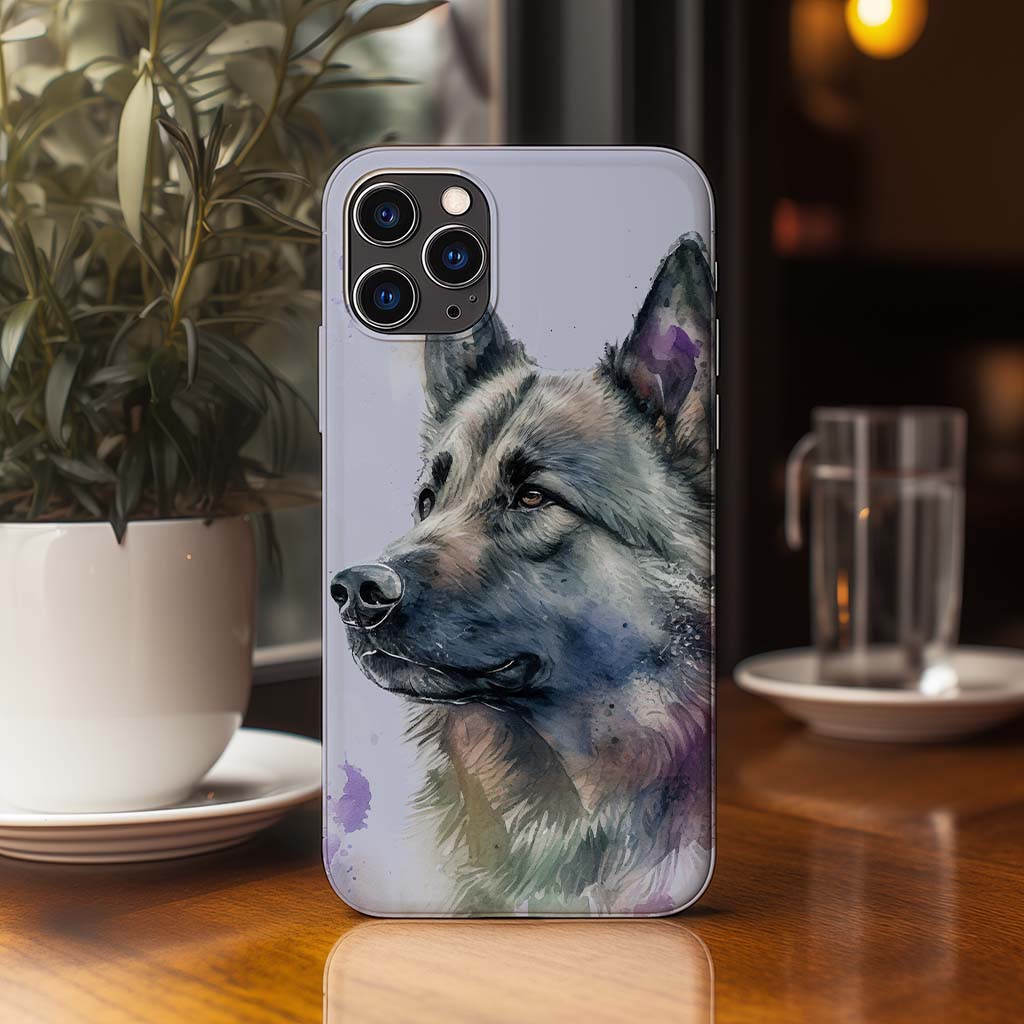 Norwegian Elkhound Snap Phone Case