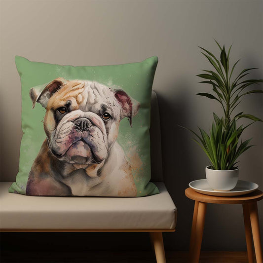 Old Tyme Bulldog Cushion