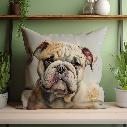 Old Tyme Bulldog Cushion