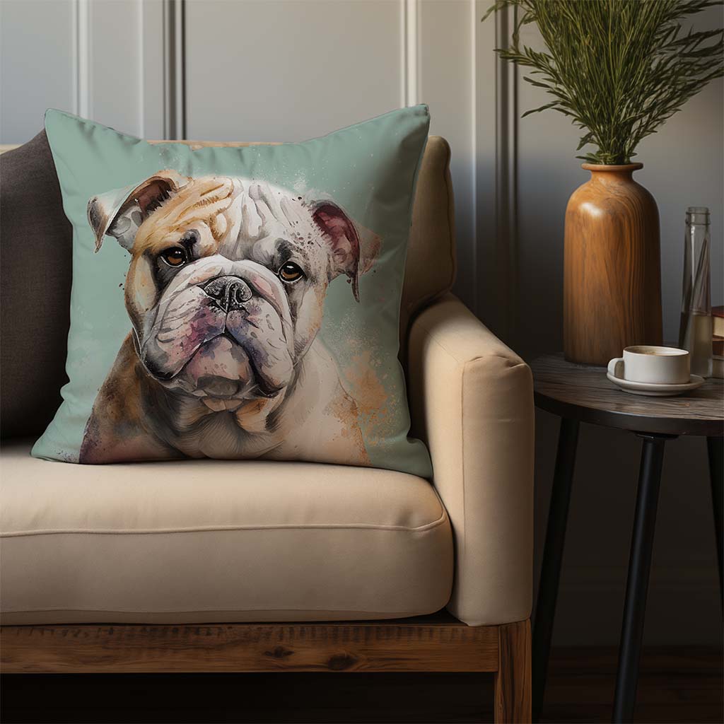 Old Tyme Bulldog Cushion