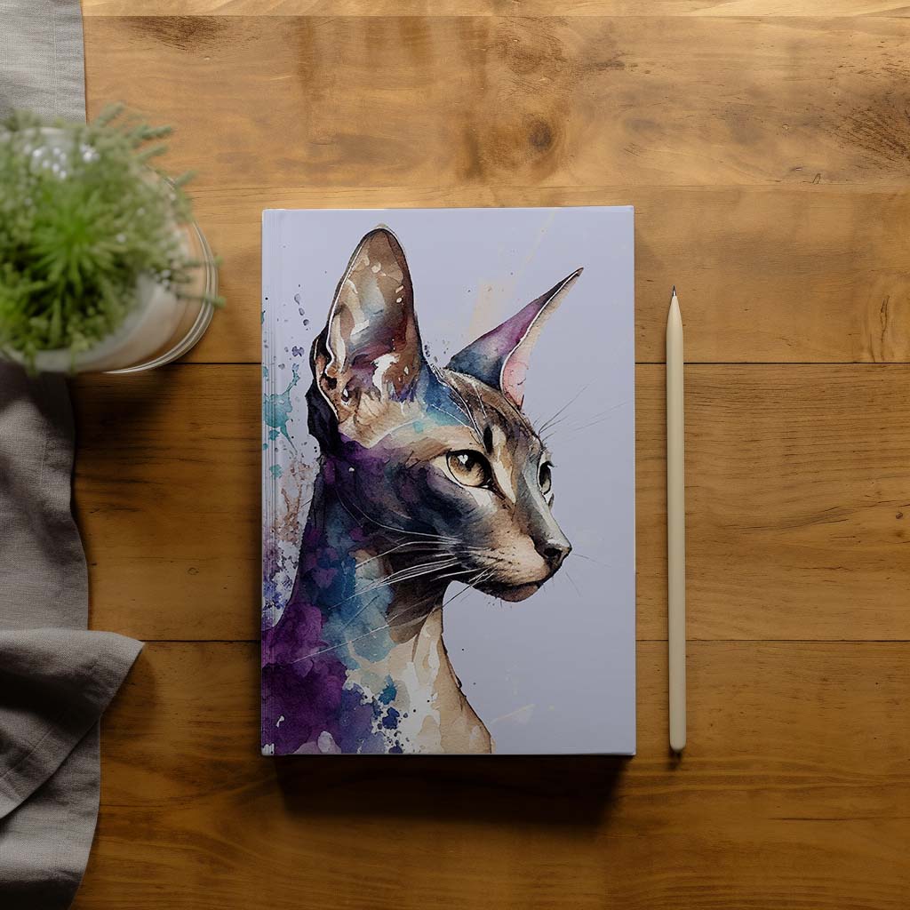 Oriental Shorthair Hardback Journal