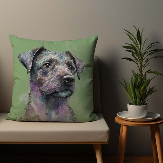 Patterdale Terrier Cushion