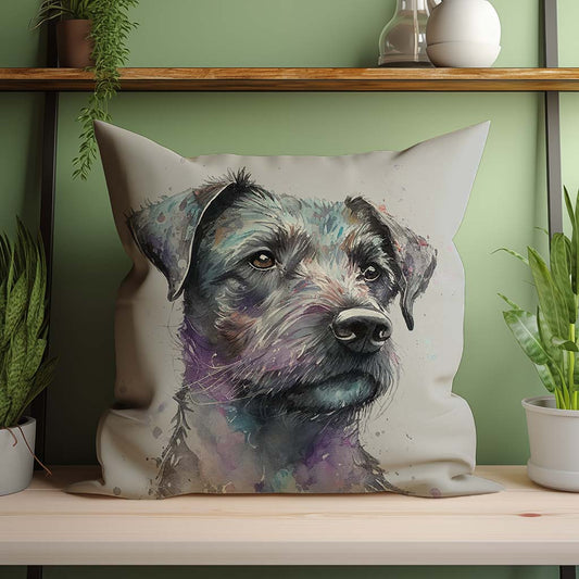 Patterdale Terrier Cushion