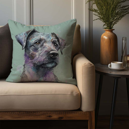 Patterdale Terrier Cushion