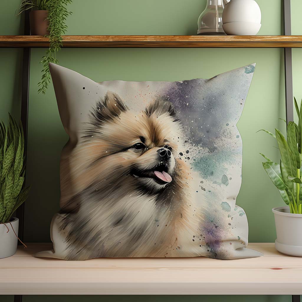 Pomeranian  Cushion