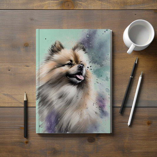 Pomeranian Hardback Journal