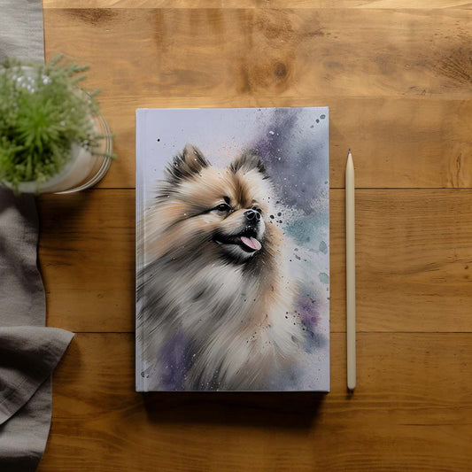 Pomeranian Hardback Journal