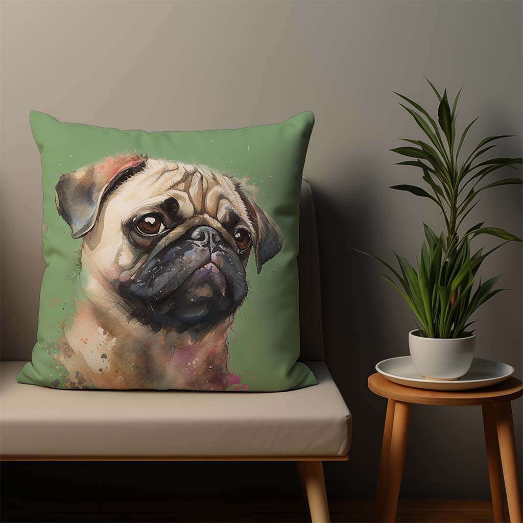 Pug Cushion