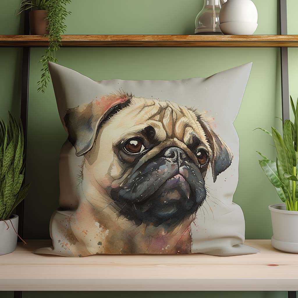 Pug Cushion