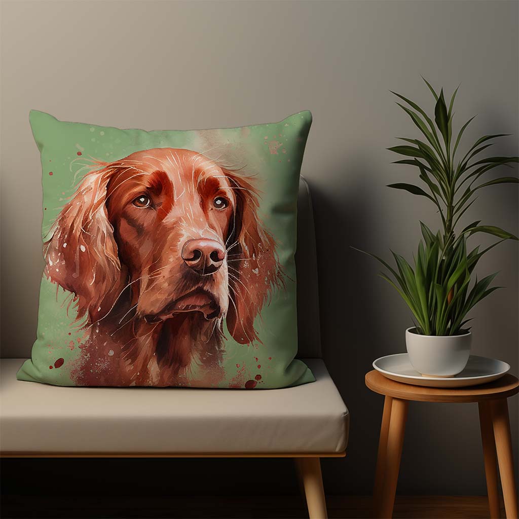 Red Setter Cushion