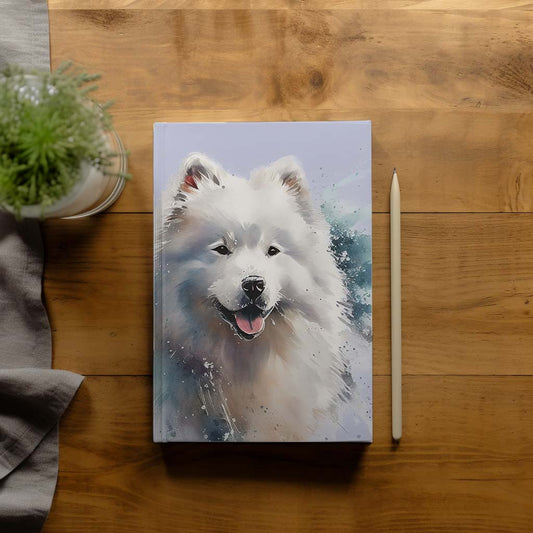 Samoyed Hardback Journal