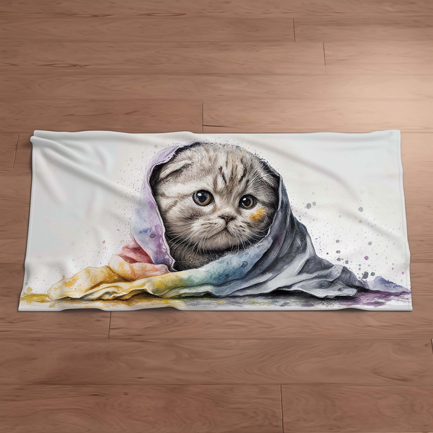 Scottish Fold Towel