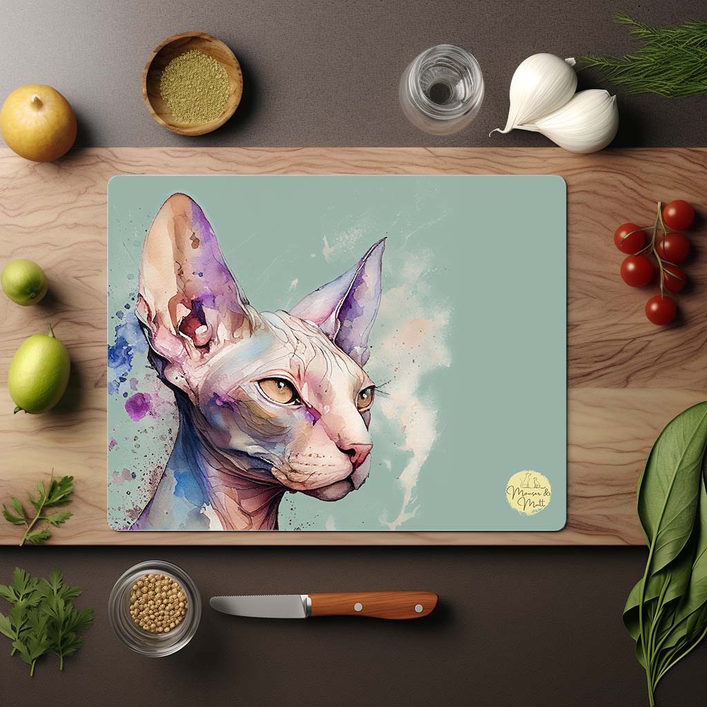 Sphynx Glass Chopping Board