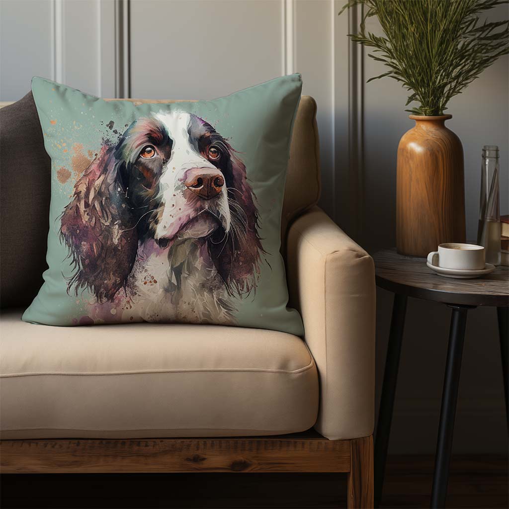 Springer Spaniel Cushion