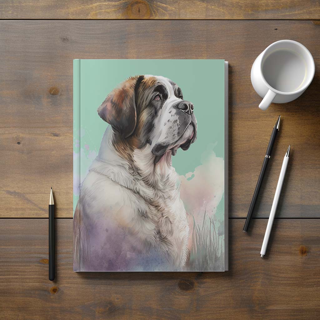 St. Bernard Hardback Journal