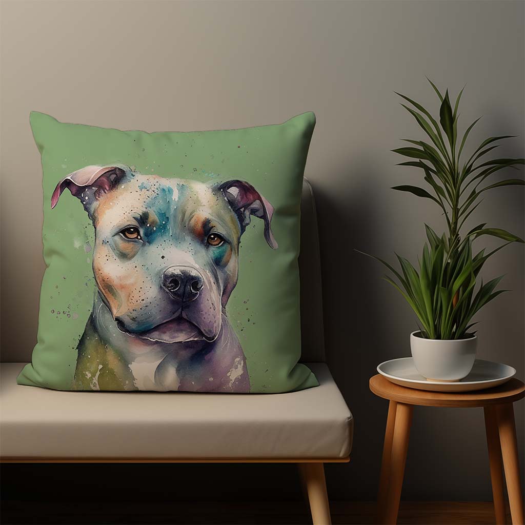 Staffordshire Bull Terrier Cushion