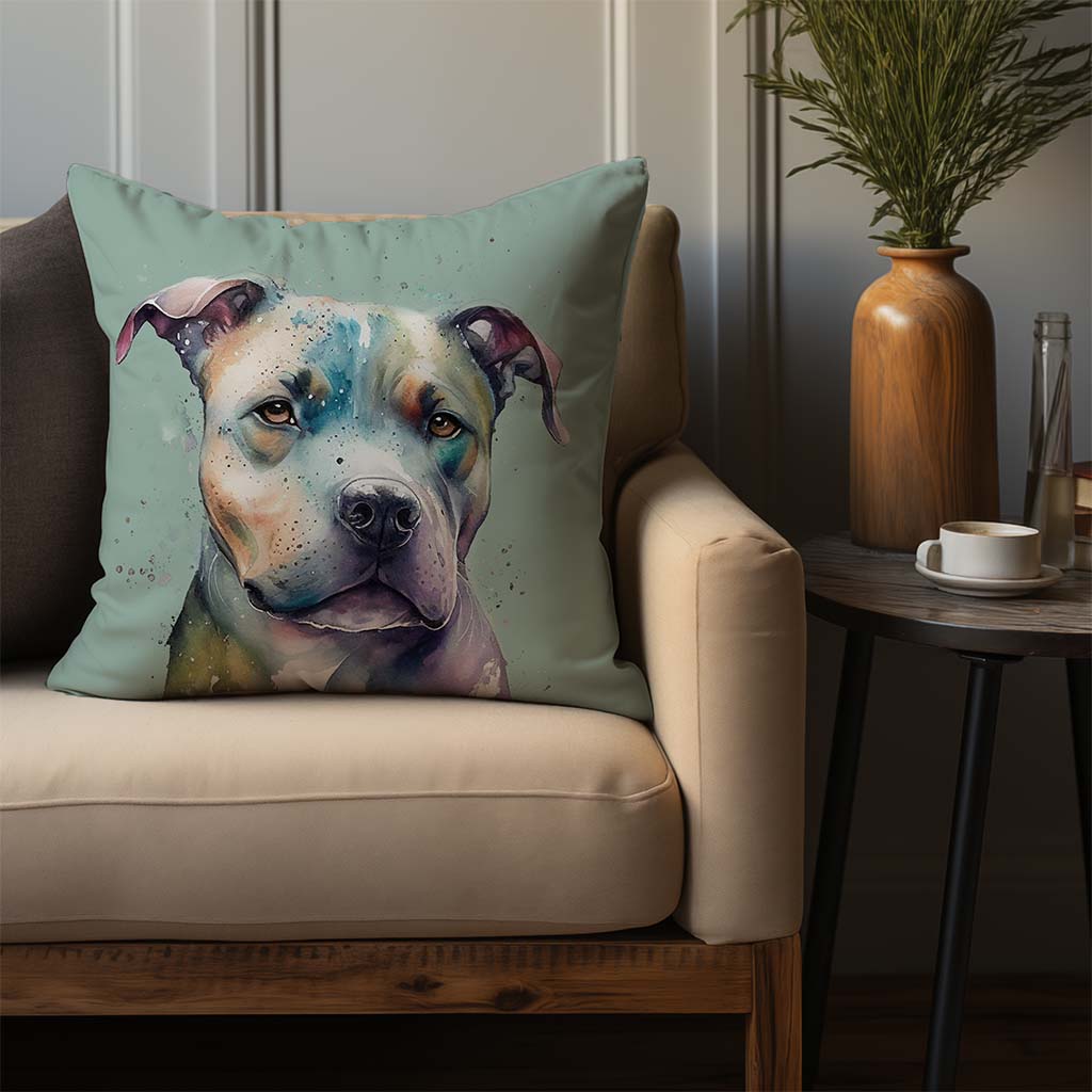 Staffordshire Bull Terrier Cushion