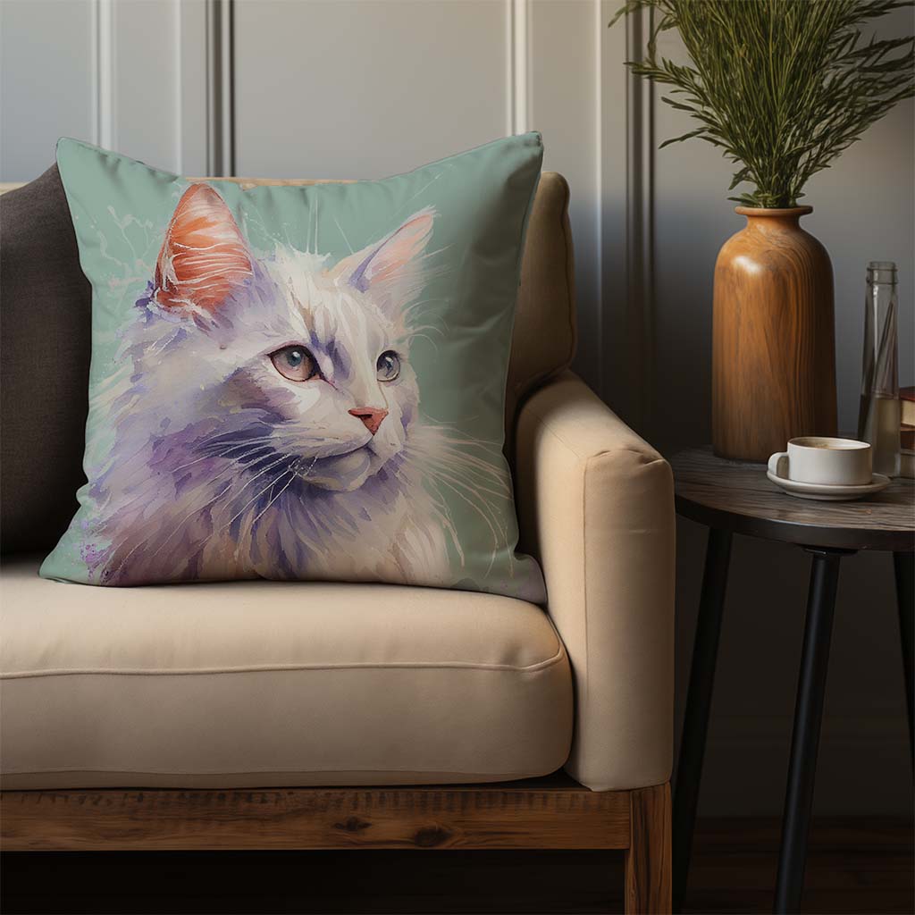 Turkish Angora Cushion