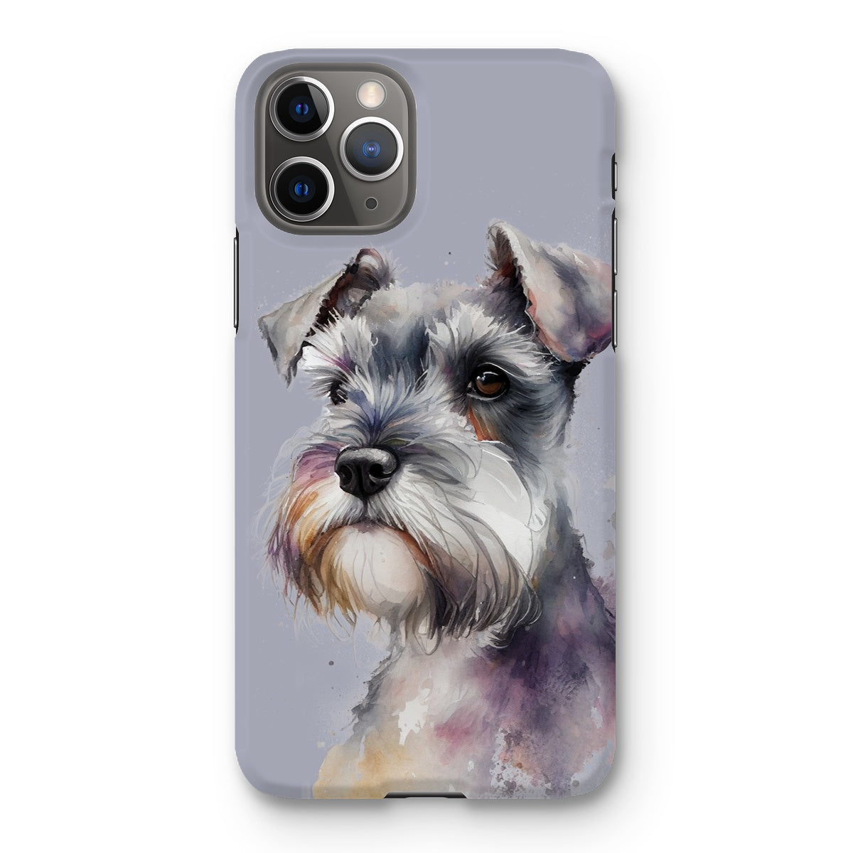 Miniature Schnauzer Snap Phone Case