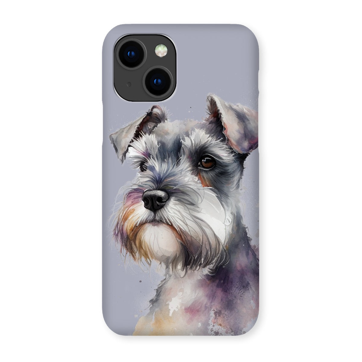 Miniature Schnauzer Snap Phone Case