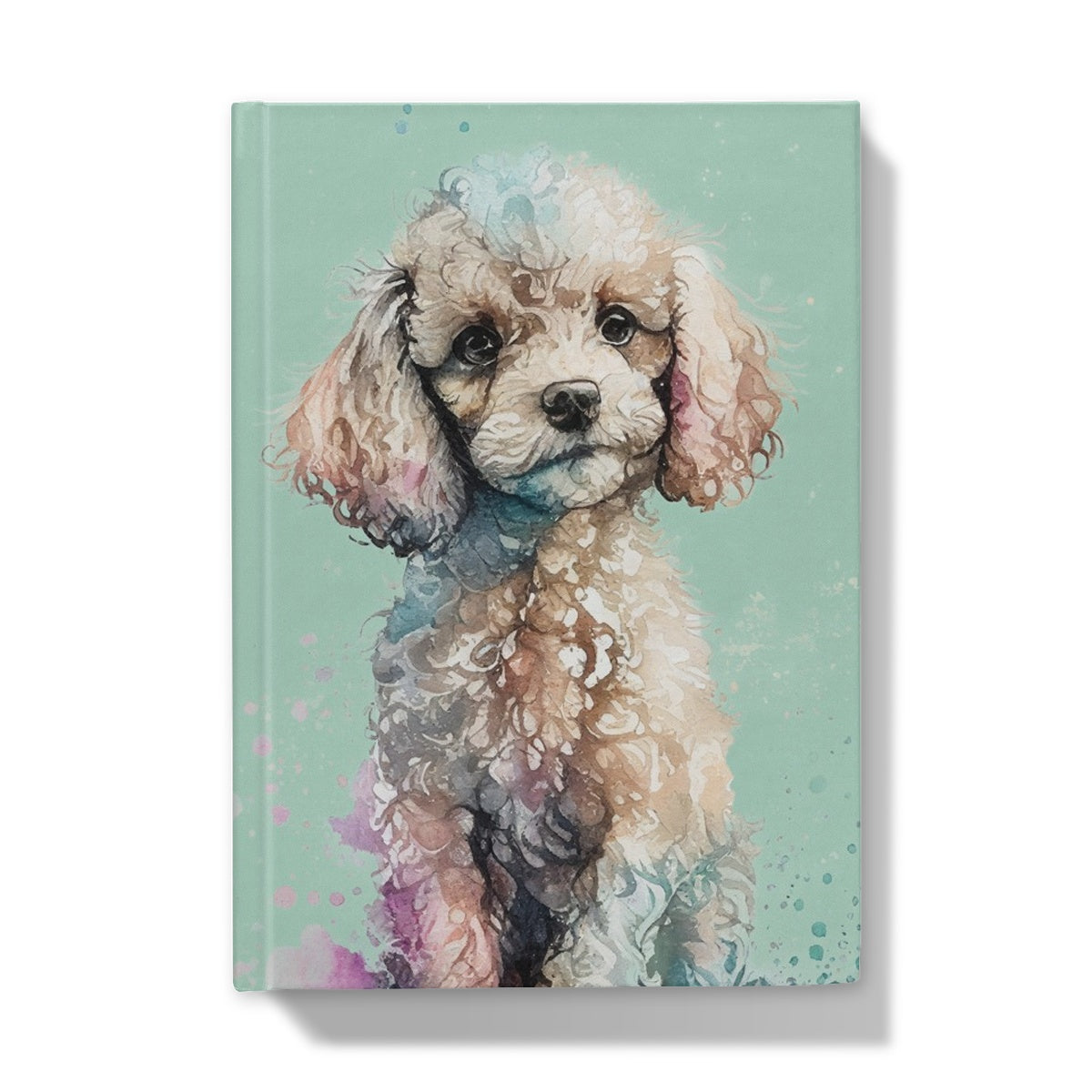 Toy Poodle Hardback Journal