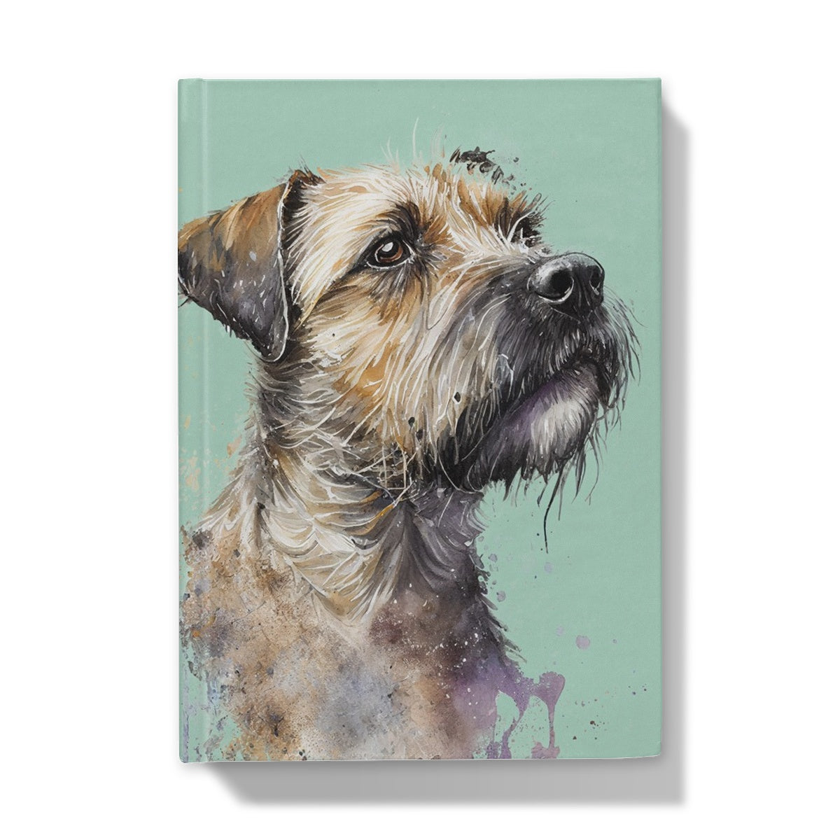 Boarder Terrier Hardback Journal