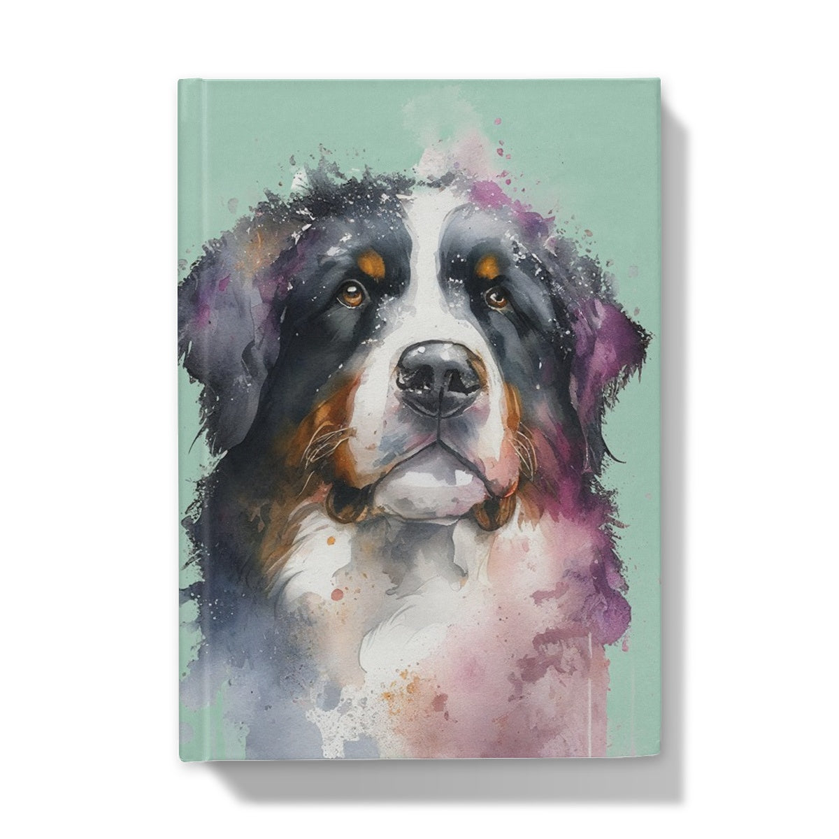 Bernese Mountain Dog Hardback Journal